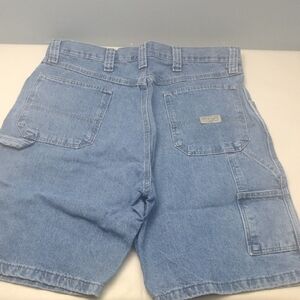 Wrangler Men's Light Blue Jean Carpenter Shorts